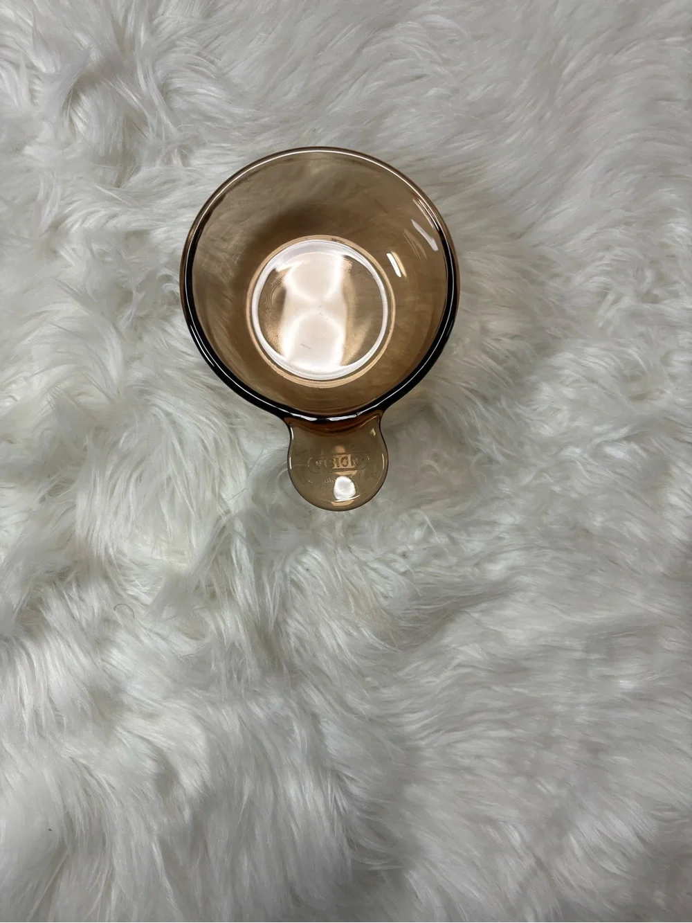 Vision by Corning‎ Amber Glass Measuring Cup - Single Handle